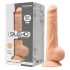 24cm Silexd dildó med sugkopp - Naturlig