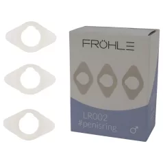   Fröhle - penisring set - medicinsk silikon - 2,1 cm - 3-pack