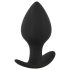 Black Velvet silikon analpluggset (3 delar) - svart