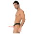 Fetish Strap-On 6 - påspännbar, ihålig dildo (naturfärg)