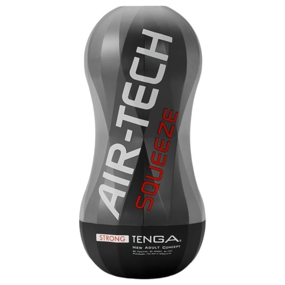 TENGA Air-Tech Squeeze Strong - vakuummasturbator - svart
