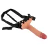 Realistixxx - strap-on dildo - ihålig - naturfärg