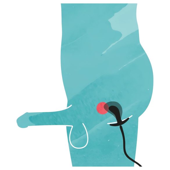 You2Toys - uppblåsbar analplugg - svart