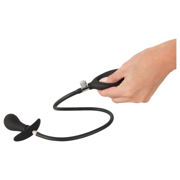 You2Toys - uppblåsbar analplugg - svart