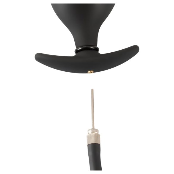 You2Toys - uppblåsbar analplugg - svart