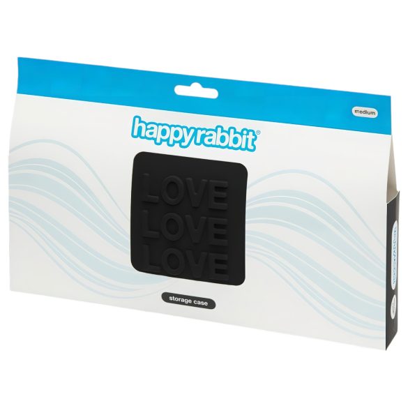 Happyrabbit - sexleksaksväska - medium - svart