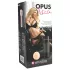 mystim OPUS Mica - realistisk masturbator vagina - natur svart