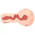 mystim OPUS Mica - realistisk masturbator vagina - natur svart