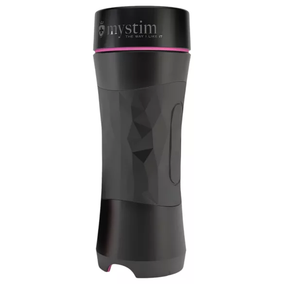 mystim OPUS Mica - realistisk masturbator vagina - natur svart