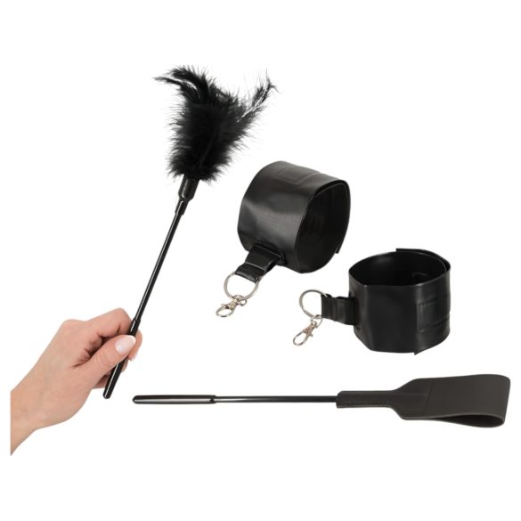 You2Toys - uppblåsbar sexkudde set - svart