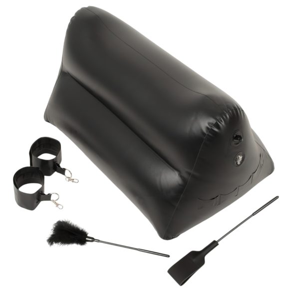 You2Toys - uppblåsbar sexkudde set - svart