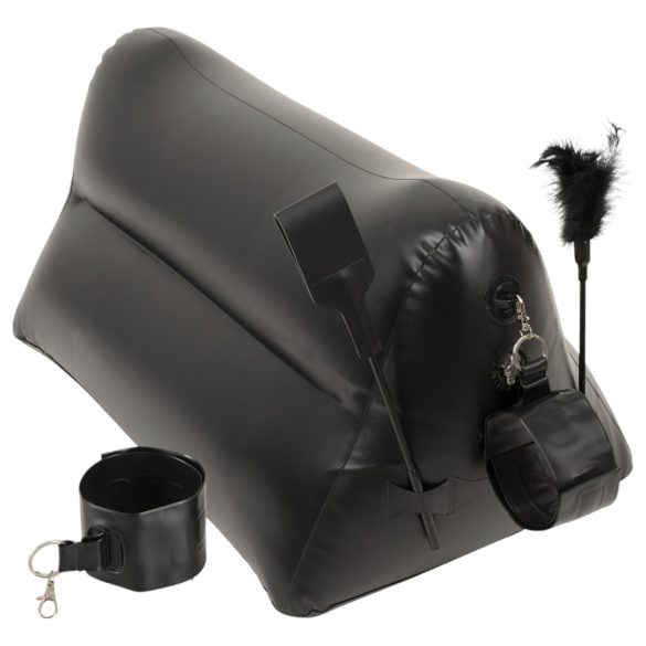 You2Toys - uppblåsbar sexkudde set - svart