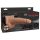 Fetish Strap-On 7,5 - påspännbar sprutande dildo (naturlig)