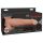 Fetish Strap-On 9 - ihålig sprutande dildo med remmar (naturlig)