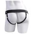 Fetish Strap-On 9 - ihålig sprutande dildo med remmar (naturlig)