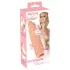 Nature Skin - penissleeve förlängare förtjockare - 19,5 cm