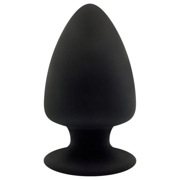 Silexd M - formbar analplugg - 11 cm (svart)