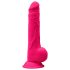 Silexd 9,5 - Sugkopp Dildo med Testiklar - 24 cm (Rosa)