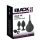 Black Velvet - Analsats (4 delar) - svart