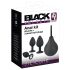 Black Velvet - Analsats (4 delar) - svart