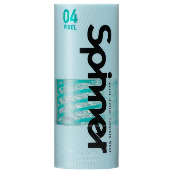 TENGA Spinner Pixel - transparent onanimastor för män