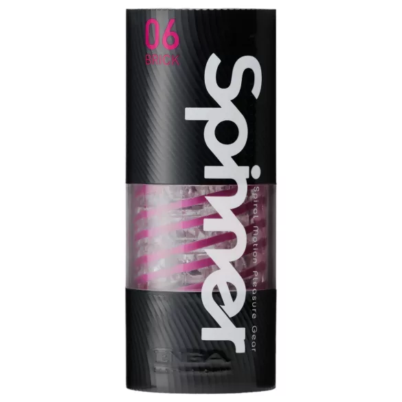TENGA Spinner Brick - masturbator - genomskinlig