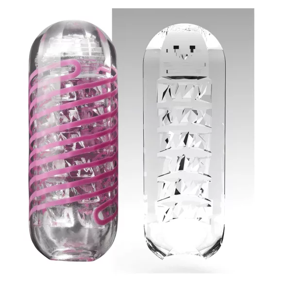 TENGA Spinner Brick - masturbator - genomskinlig