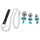 You2Toys - Analplugg Set - Anala Plugg Set med Koppel (Silver)