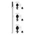You2Toys - Analplugg Set - Anala Plugg Set med Koppel (Silver)