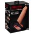 Erektionshjälp - ihålig påspänningsbar dildo (naturlig)
