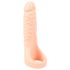Realistixxx - dubbel dildo med penisring - realistisk - natur