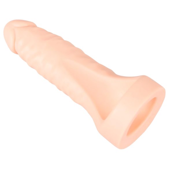 Realistixxx - dubbel dildo med penisring - realistisk - natur