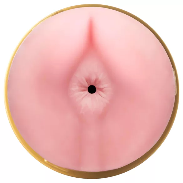 Fleshlight - masturbator med anusöppning - träning - hudfärgad
