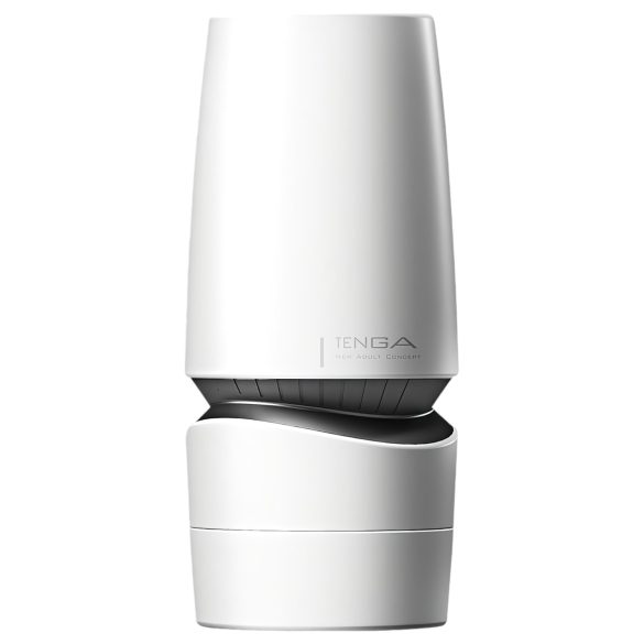TENGA Aero - super sugande oralstimulans (vit-silver)