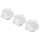 Womanizer L - reservmunstycke set - stor - vit (3 st)