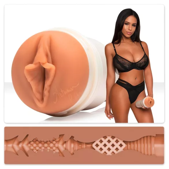 Fleshlight - realistisk vagina - Autumn Falls Cream - naturfärg