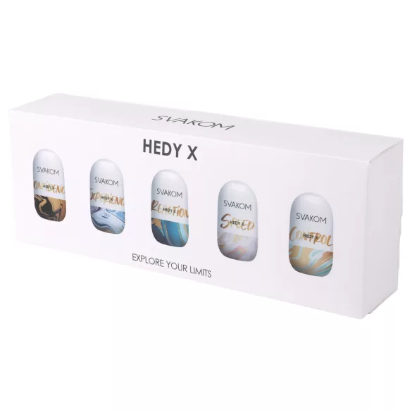 Svakom - onanitägg set - 5-pack - olika strukturer