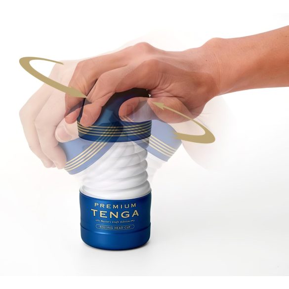TENGA Premium Rolling Head - engångsmasturbator - diskret design