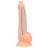 Naked Addiction 8 - realistisk dildo med sugkopp (20 cm)