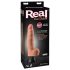 Real Feel Deluxe No.6 - Naturtrogen dildo med pung