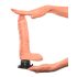 Real Feel Deluxe No.6 - Naturtrogen dildo med pung