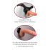 Real Feel Deluxe No.9 - Naturlig, verklighetstrogen vibrator