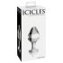 Icicles No. 25 - konisk, glas analplugg (transparent)