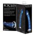 Icicles No. 29 - Spiral, blått penisglasdildo