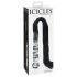 Icicles No. 38 - Pisklädsel och glasdildo i transparent och svart