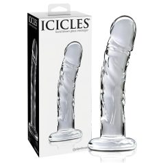 Icicles No. 62 - glasklar penisdildo