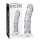 Icicles No. 62 - dildo med penisform - glas - transparent