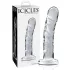 Icicles No. 62 - dildo med penisform - glas - transparent