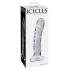 Icicles No. 62 - dildo med penisform - glas - transparent