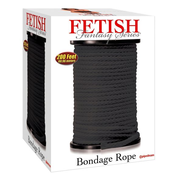 Fetish Shibari Bondage Rep - 60m (svart)